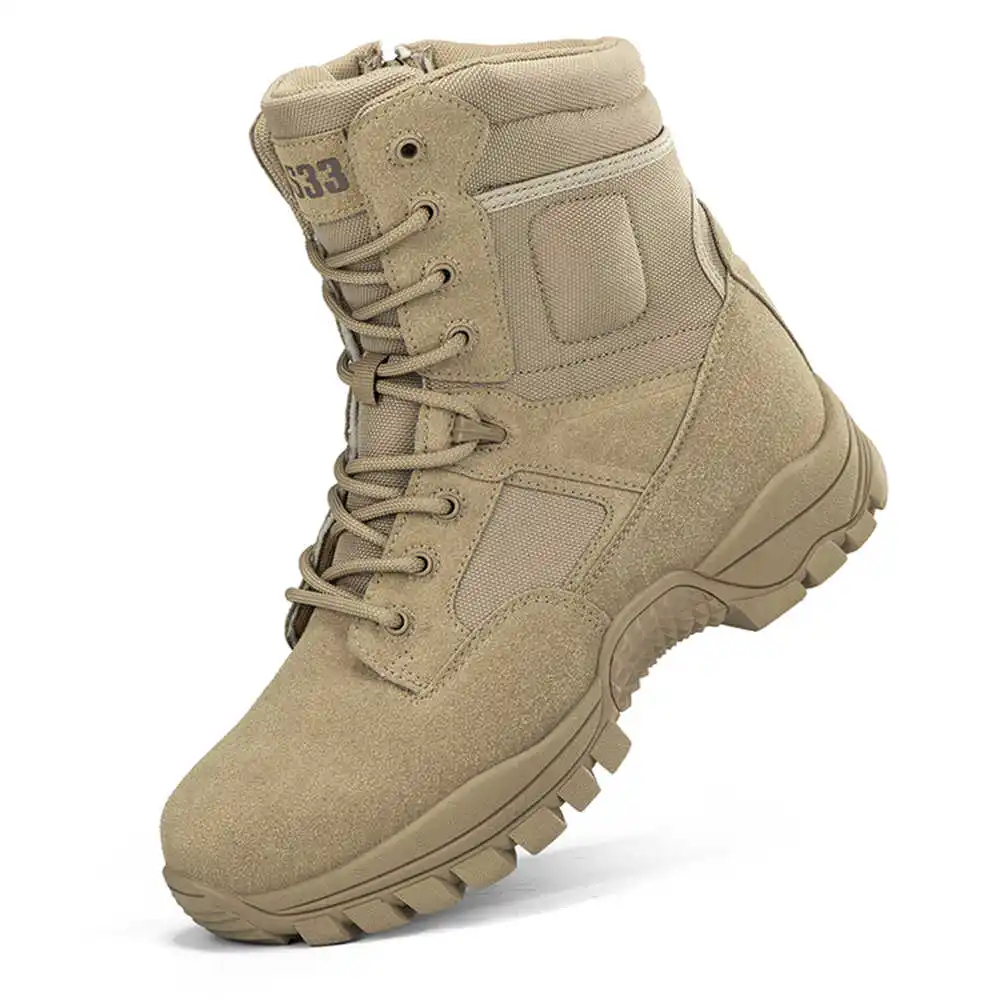 Tech Accessories Board - Sepatu boot kulit asli antiselip, sepatu