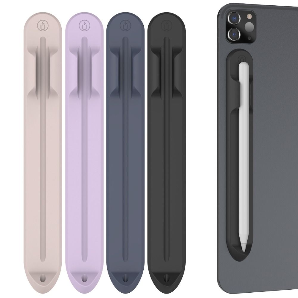 Pen Holder Magnetic - Tempat pensil silikon, dapat dilepas perekat