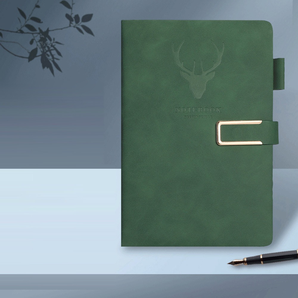 Pen Holder Magnetic - Penyangga Pena Notebook Kulit PU Baru