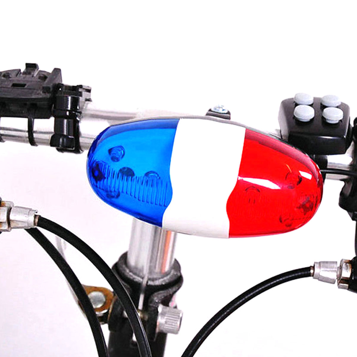 Tech Lighting Accessories - Lampu sepeda LED polisi anak-anak, sirene