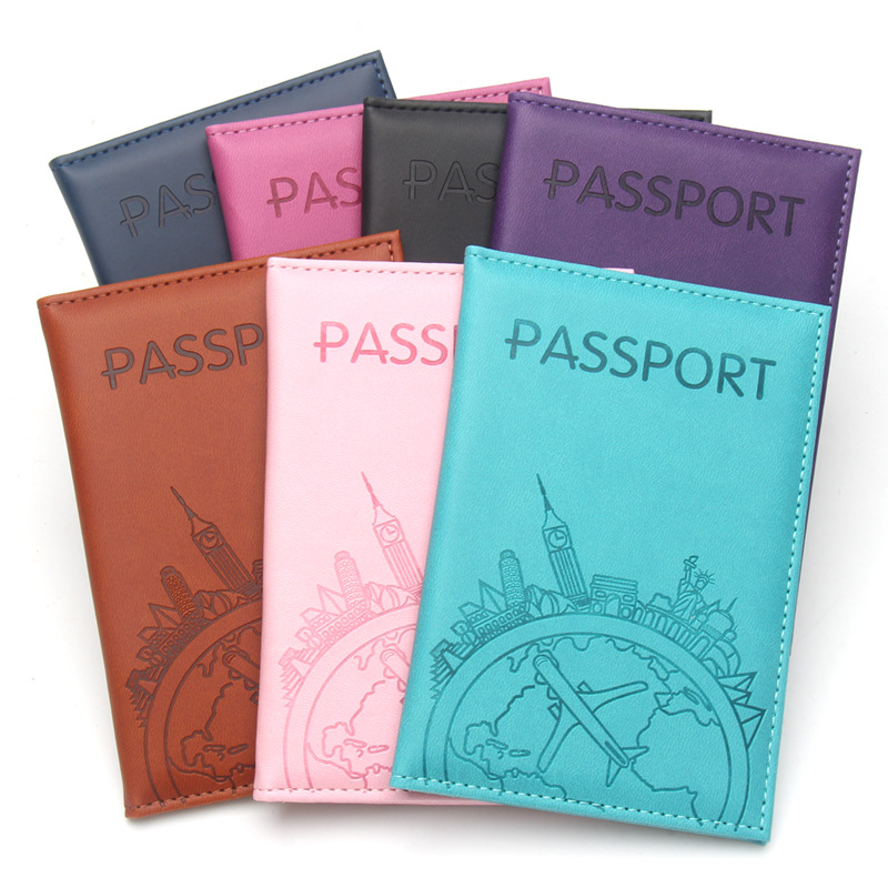 Tech Accessories For Travel - Dompet Paspor Kulit Global Flight, Penutup