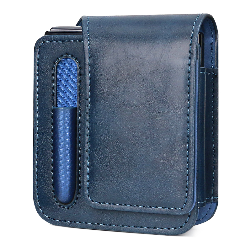 Pen Holder Magnetic - Tas Pinggang Sabuk Ponsel Flip Kulit