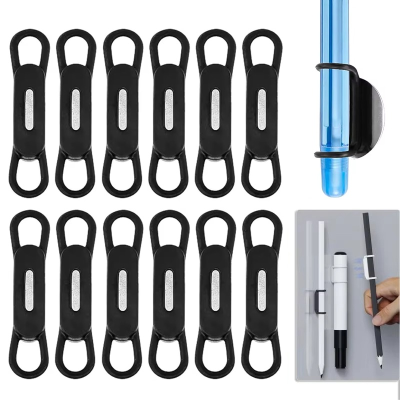 Pen Holder Magnetic - 6 Buah Tempat Pensil Pena Magnetik