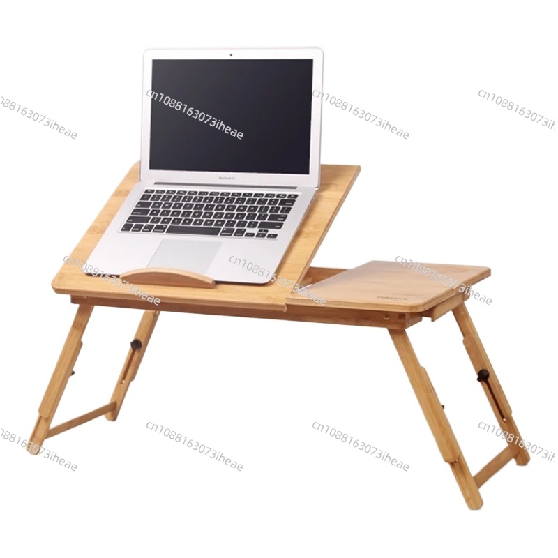 Laptop Stand Bamboo - Stands Laptop Tablet PC, Meja PC