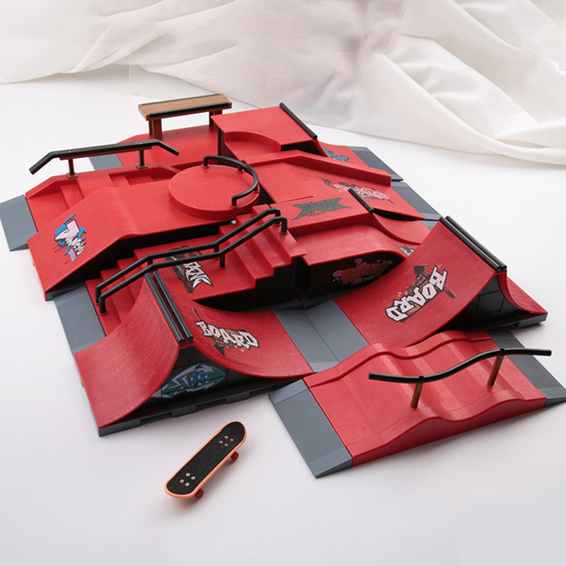 Tech Deck Accessories - Perlengkapan Ramp Skate Park DIY Profesional,