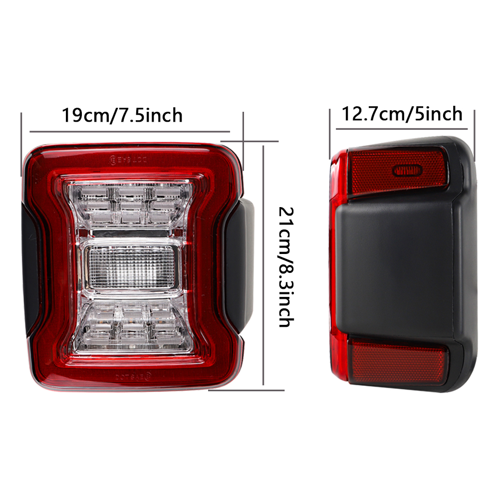 Lampu belakang LED untuk Jeep  - Tech Computer Accessories ulasan dan harga