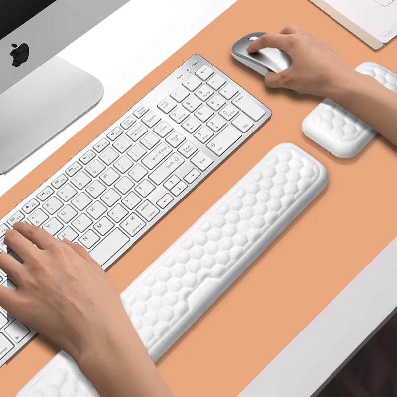 Bantalan Mouse sandaran pergel - Keyboard Wrist Pad Leather ulasan dan harga
