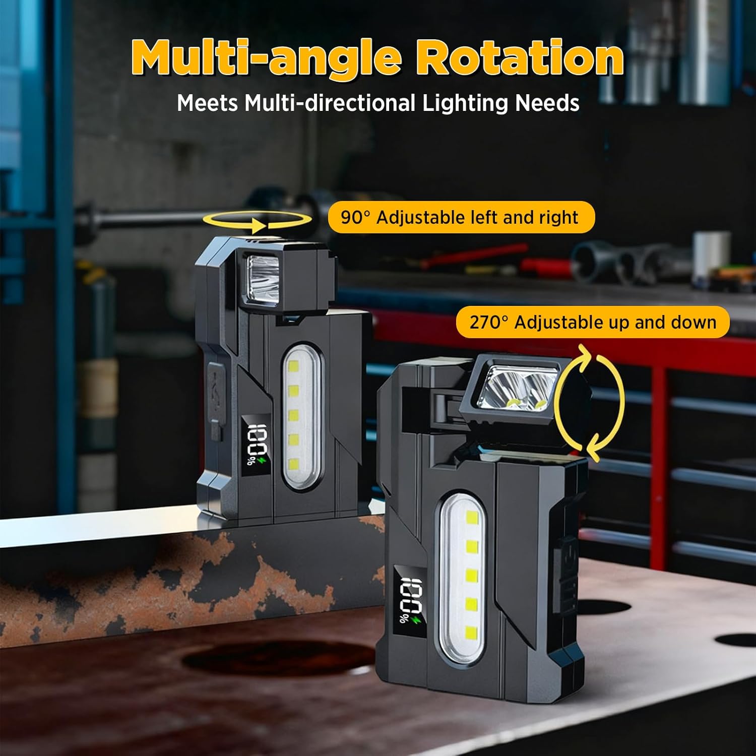 Senter LED Super Terang 1000LM - Pen Holder Magnetic ulasan dan harga