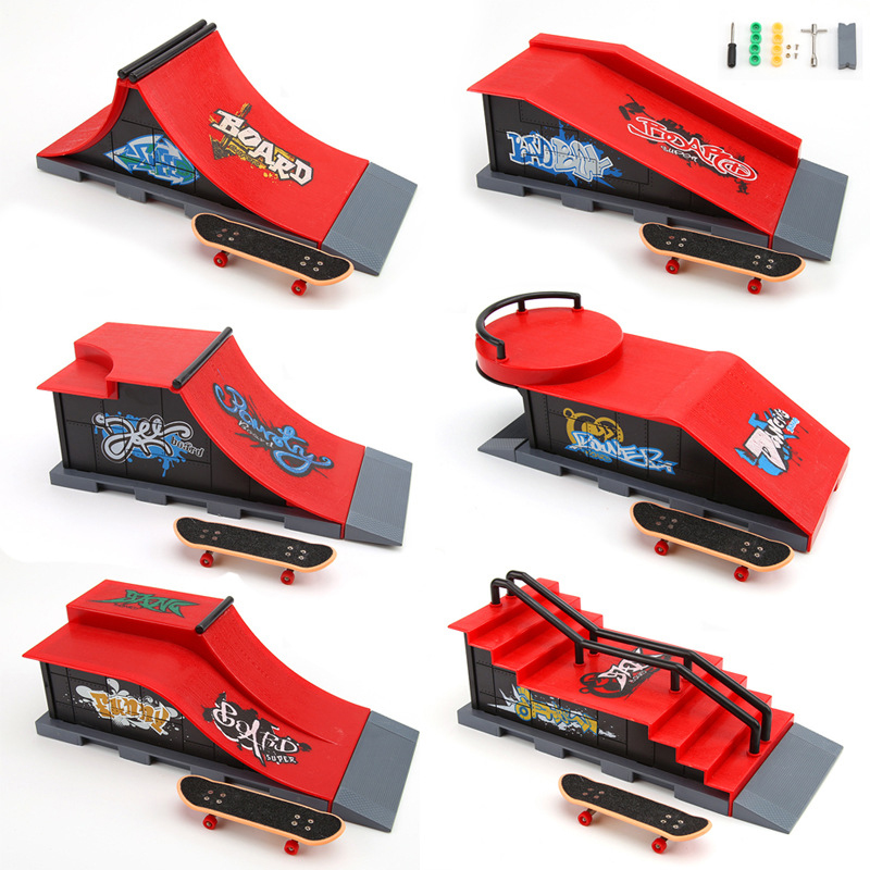 6-In-1 jari skateboard DIY Ska - Tech Deck Accessories ulasan dan harga
