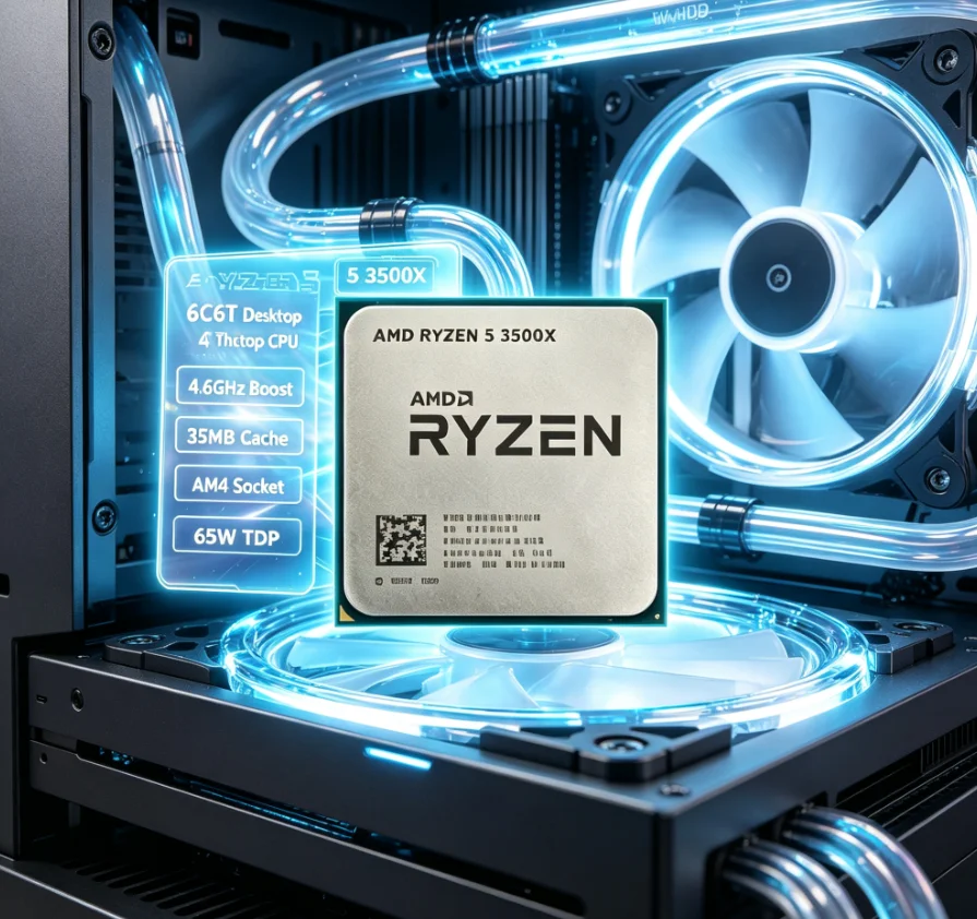 AMD Ryzen 5 3500X AM4 CPU Desk - Amd Cpu Ryzen 5 ulasan dan harga