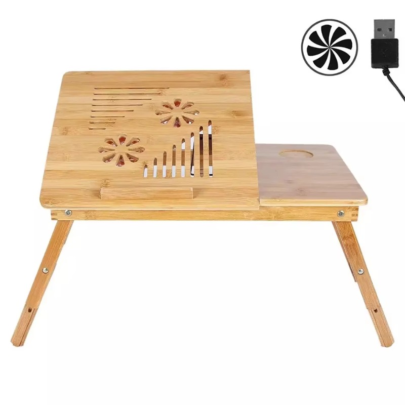 Supplier Meja Laptop Lipat dar - Laptop Stand Bamboo ulasan dan harga