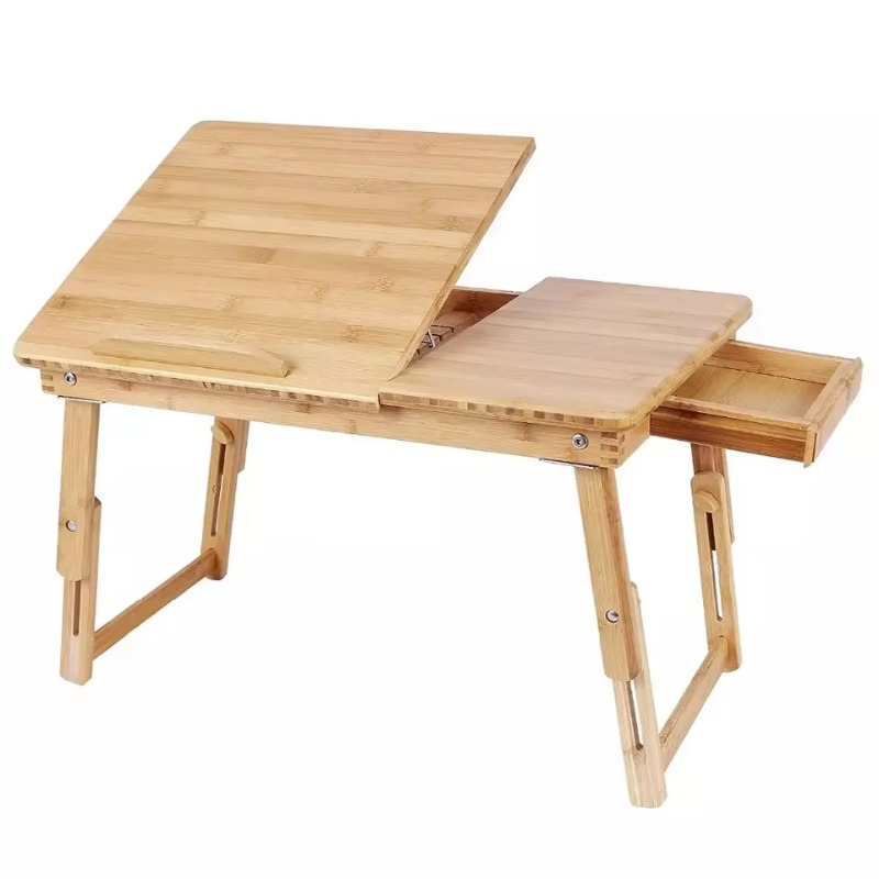 Supplier Meja Laptop Lipat dar - Laptop Stand Bamboo ulasan dan harga