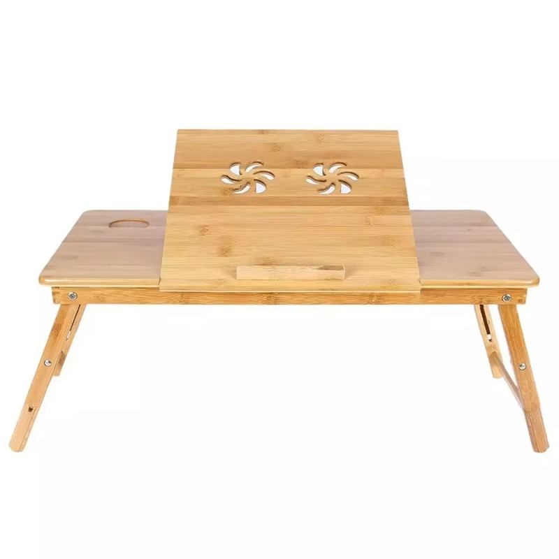 Supplier Meja Laptop Lipat dar - Laptop Stand Bamboo ulasan dan harga