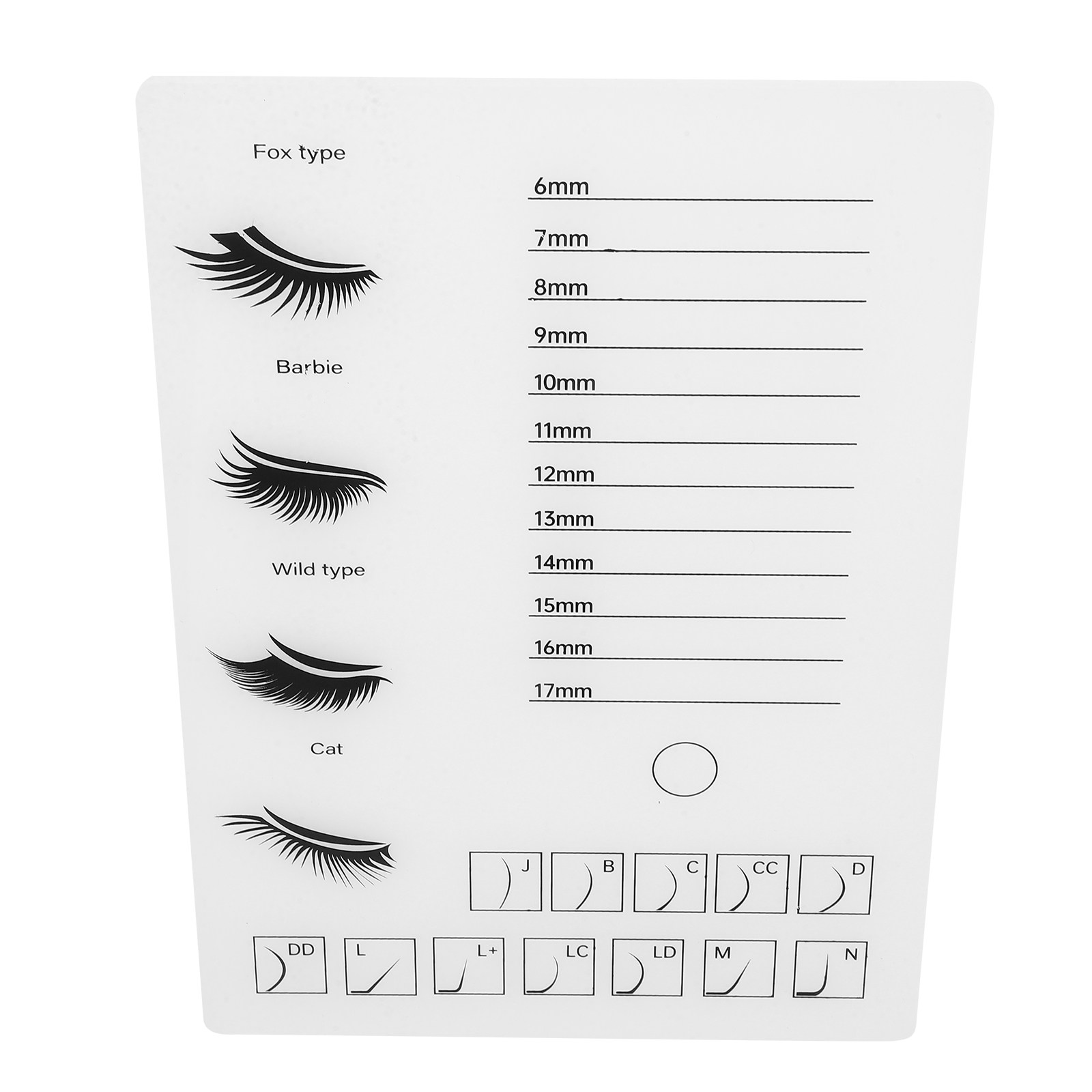 Papan Display Bulu Mata Akrili - Tech Accessories Board ulasan dan harga