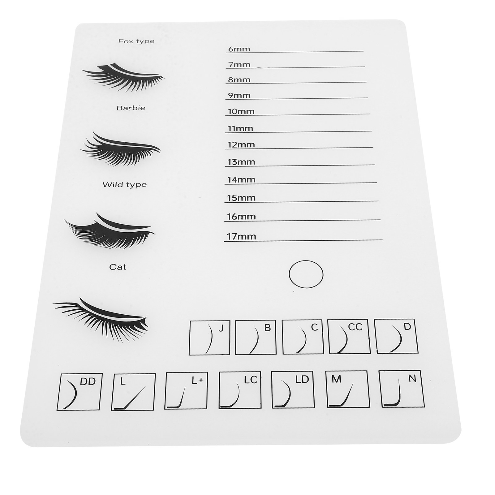 Papan Display Bulu Mata Akrili - Tech Accessories Board ulasan dan harga