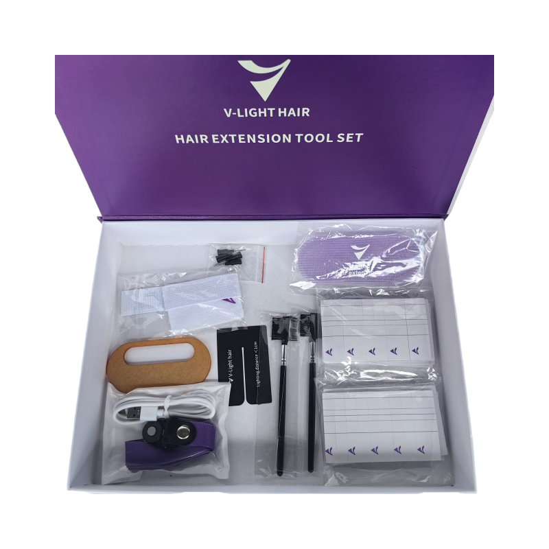 Ekstensi Rambut Hitam V-Light  - Tech Lighting Accessories ulasan dan harga