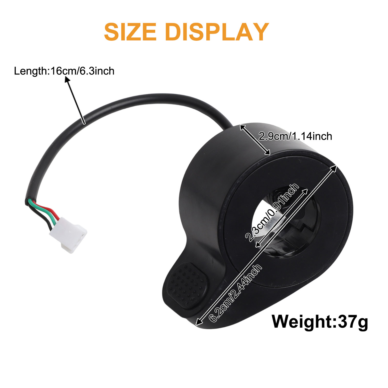 1 Buah Throttle Jempol Skuter  - Tech Computer Accessories ulasan dan harga