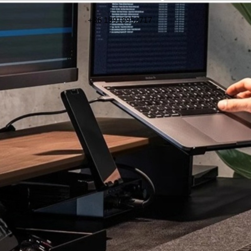 Penyangga Monitor Aluminium Er - Laptop Stand Bamboo ulasan dan harga