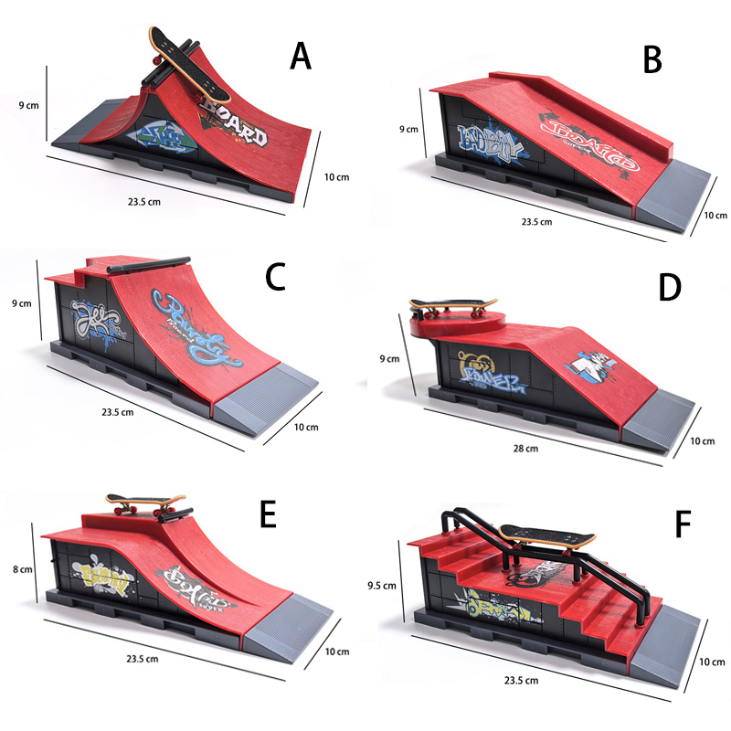 Set Finger Skatepark DIY 6-in- - Tech Deck Accessories ulasan dan harga