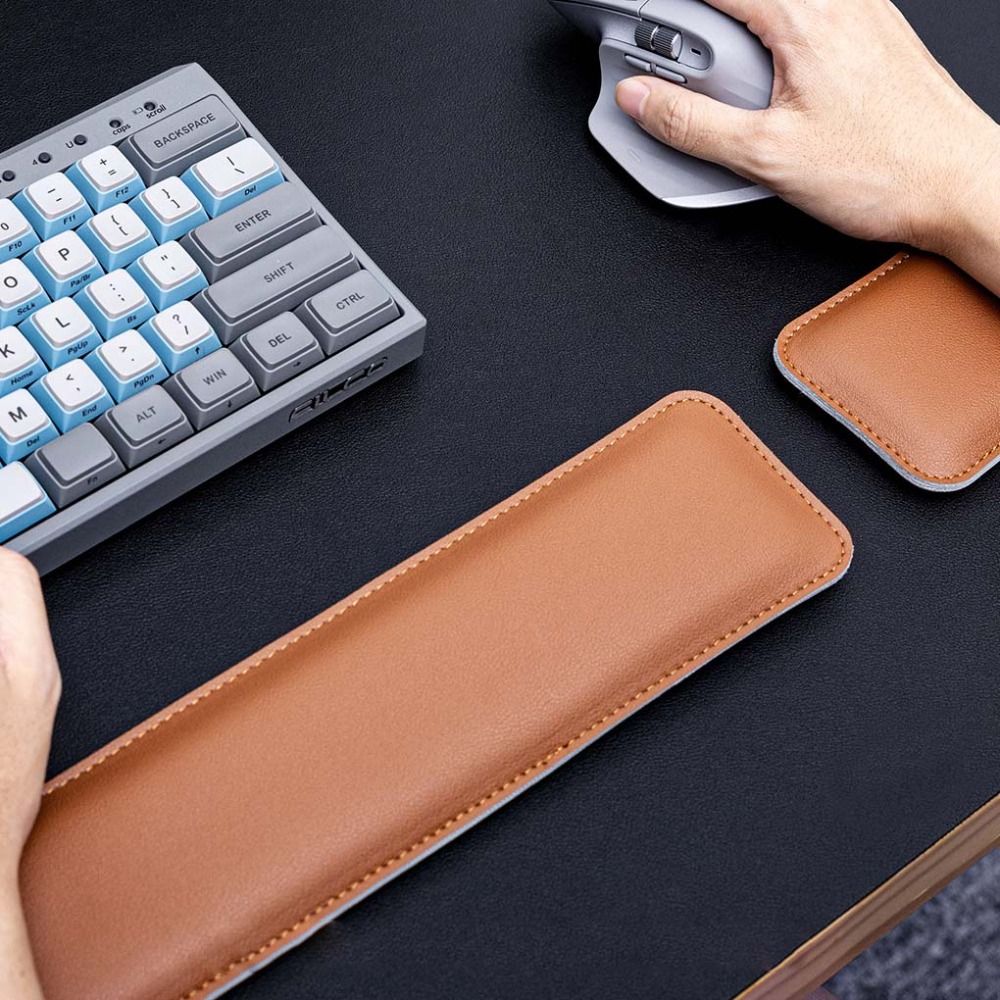 Alas Mouse Kulit Portabel, Ala - Keyboard Wrist Pad Leather ulasan dan harga