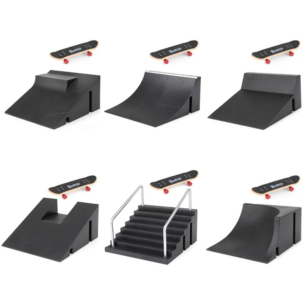 1Set Set Ramp Skate Park Latih - Tech Deck Accessories ulasan dan harga
