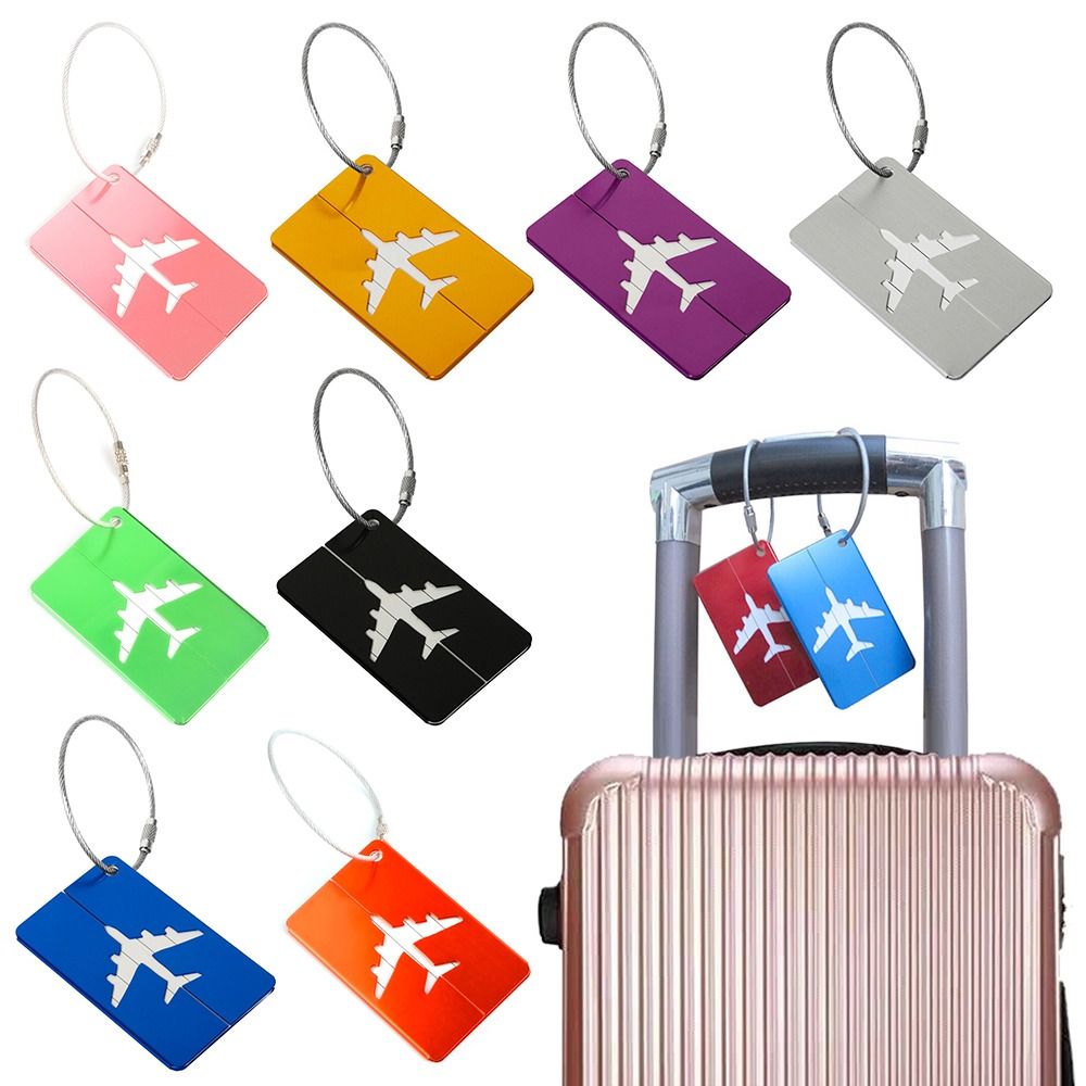 Label bagasi perjalanan Alumin - Tech Accessories For Travel ulasan dan harga