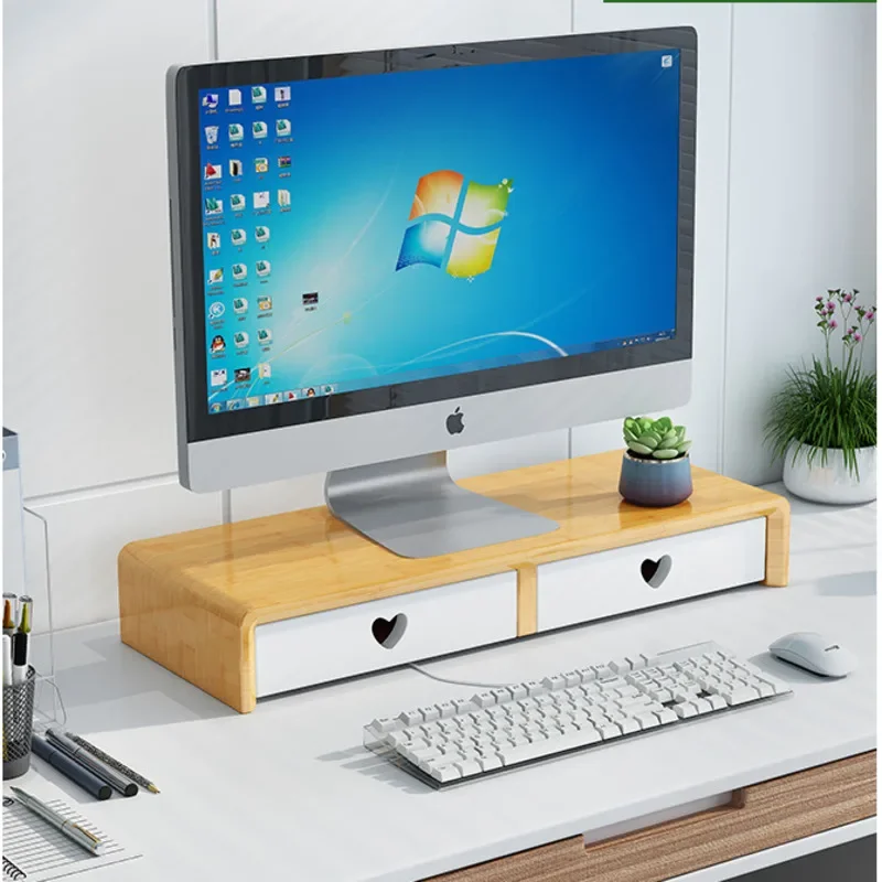 Dudukan Meja Bambu Alami Duduk - Laptop Stand Bamboo ulasan dan harga