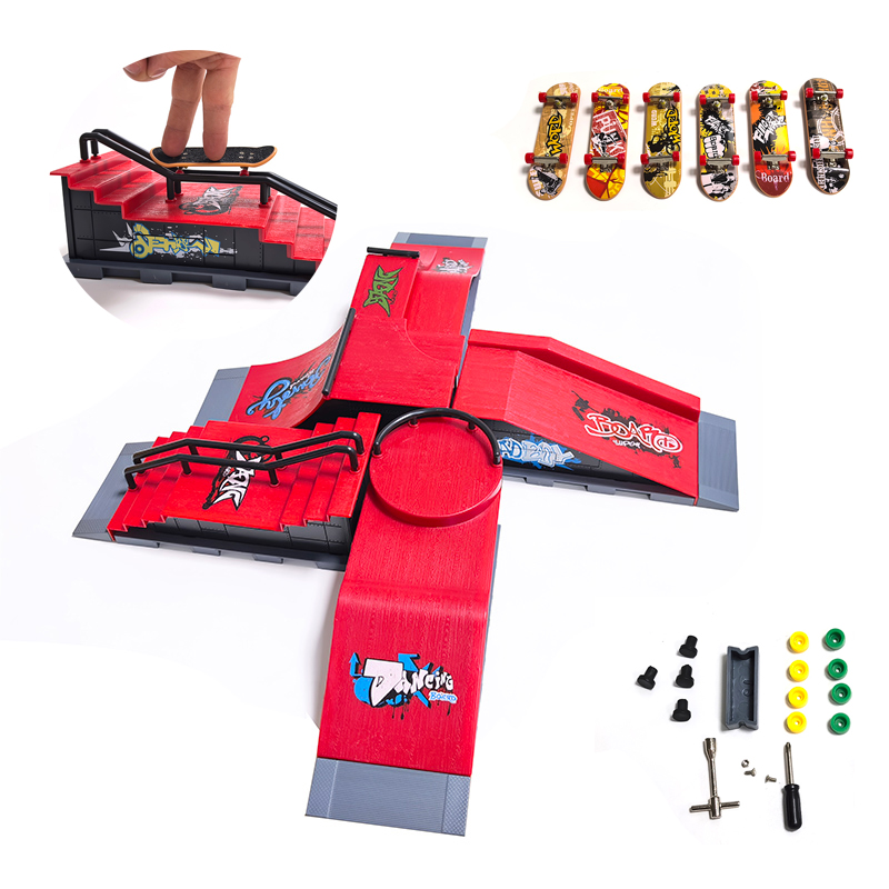 Set Kombinasi Tempat Bermain F - Tech Deck Accessories ulasan dan harga