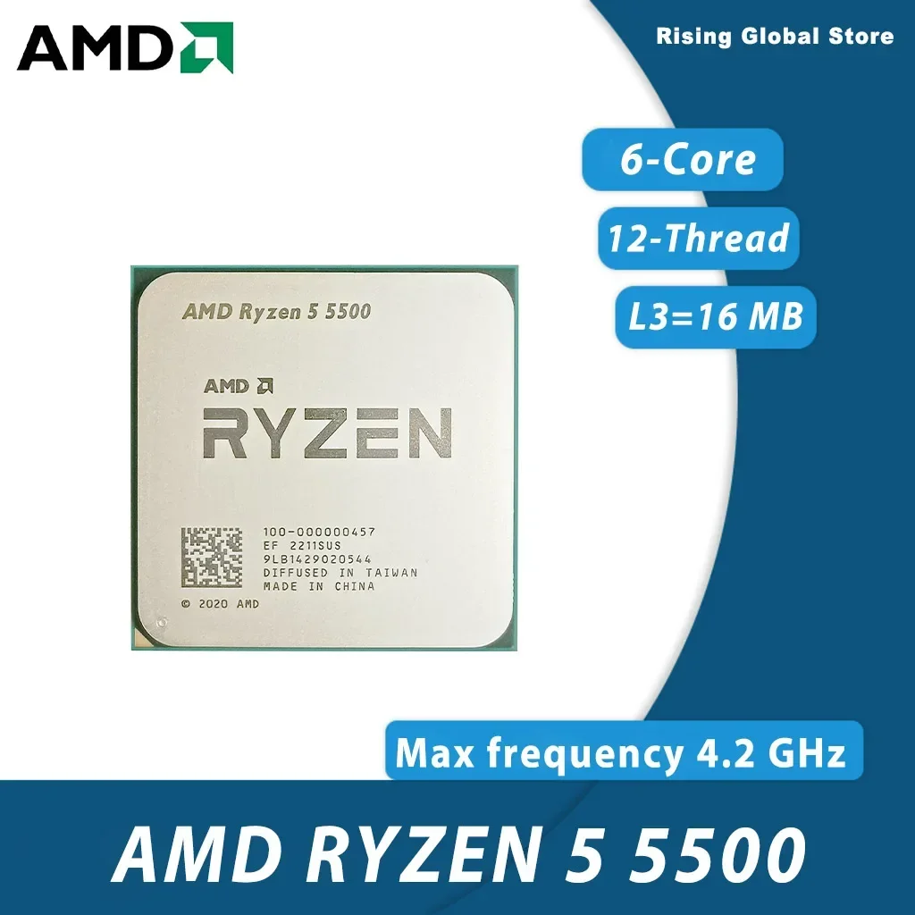 AMD Ryzen 5 5500 Studio Multi  - Amd Cpu Ryzen 5 ulasan dan harga