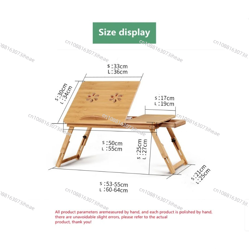 Stands Laptop Tablet PC, Meja  - Laptop Stand Bamboo ulasan dan harga