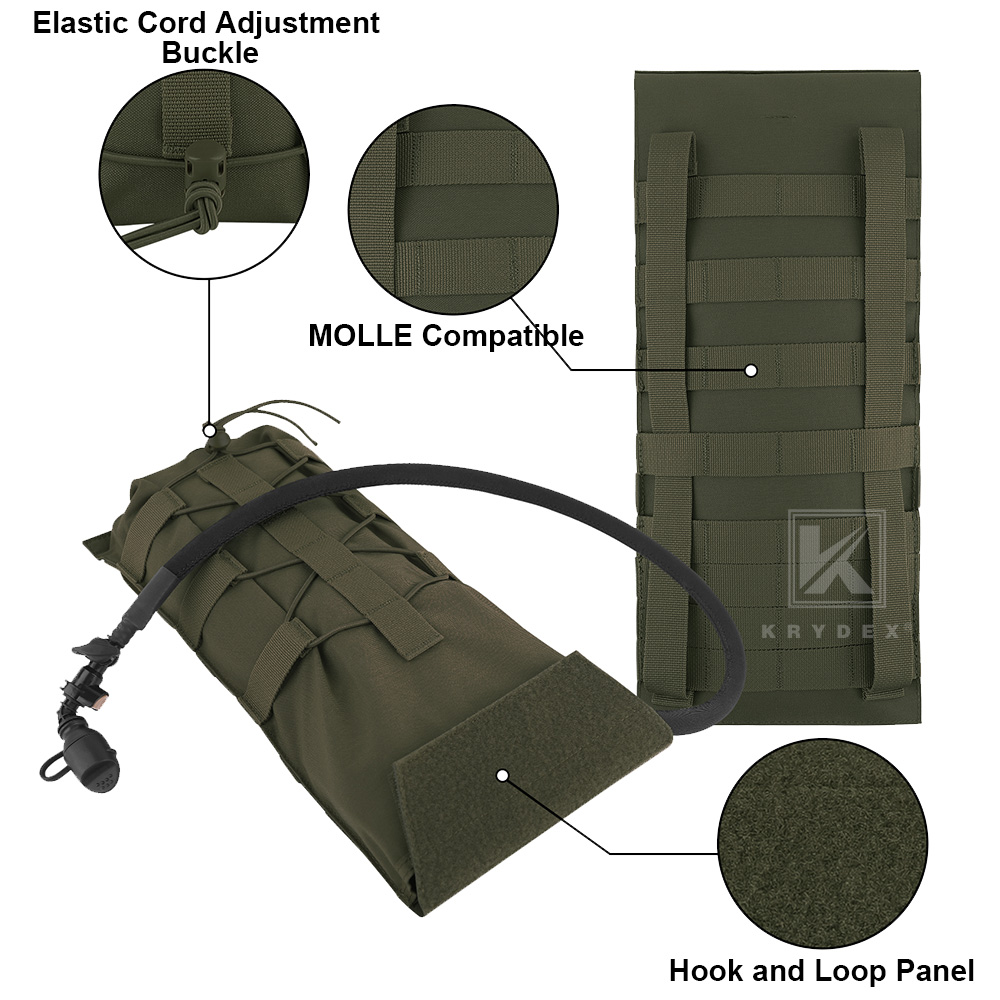KRYDEX Taktis 3L Hidrasi Molle - Tech Accessories Pouch ulasan dan harga